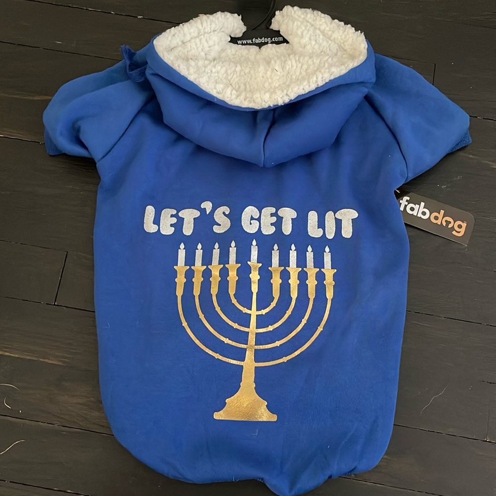 NWT Hanukkah Pet Sweatshirt